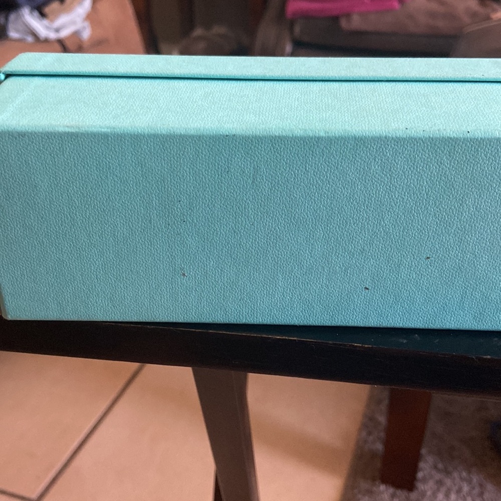 Tiffany & Co eyeglasses box, bag, and certificate of authenticity pack. - Picture 6 of 6